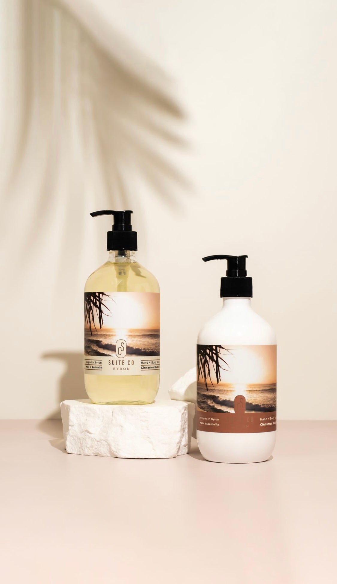Hand & Body Lotion - Cinnamon Bark Oil + Rose Absolute - Byron