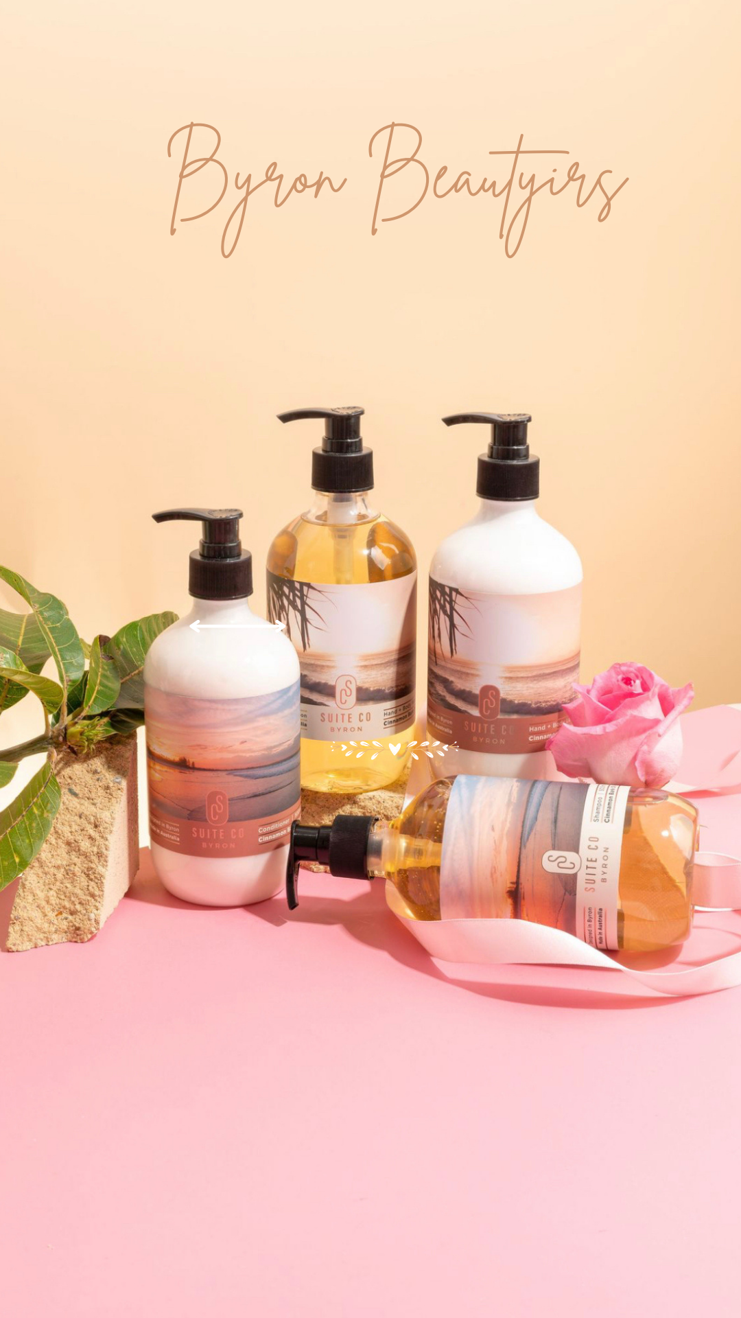 Hand & Body Lotion - Cinnamon Bark Oil + Rose Absolute - Byron