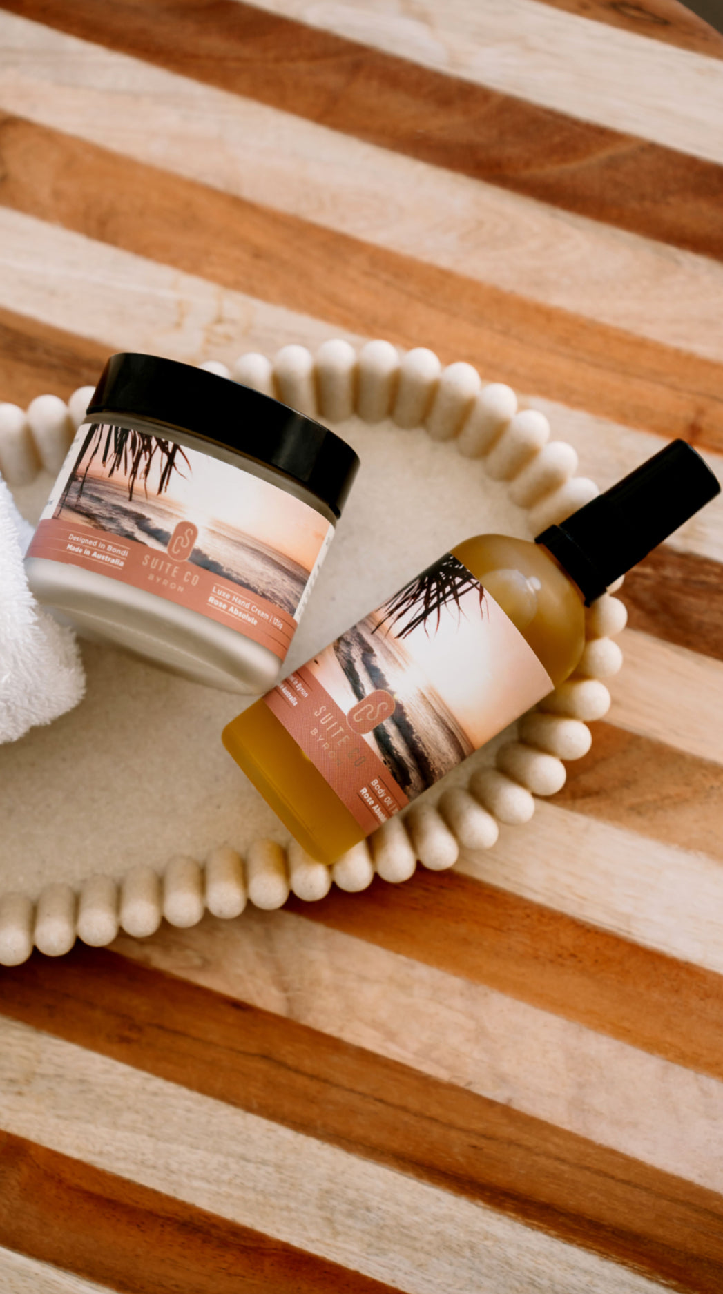 Hand Cream & Body Oil Duo