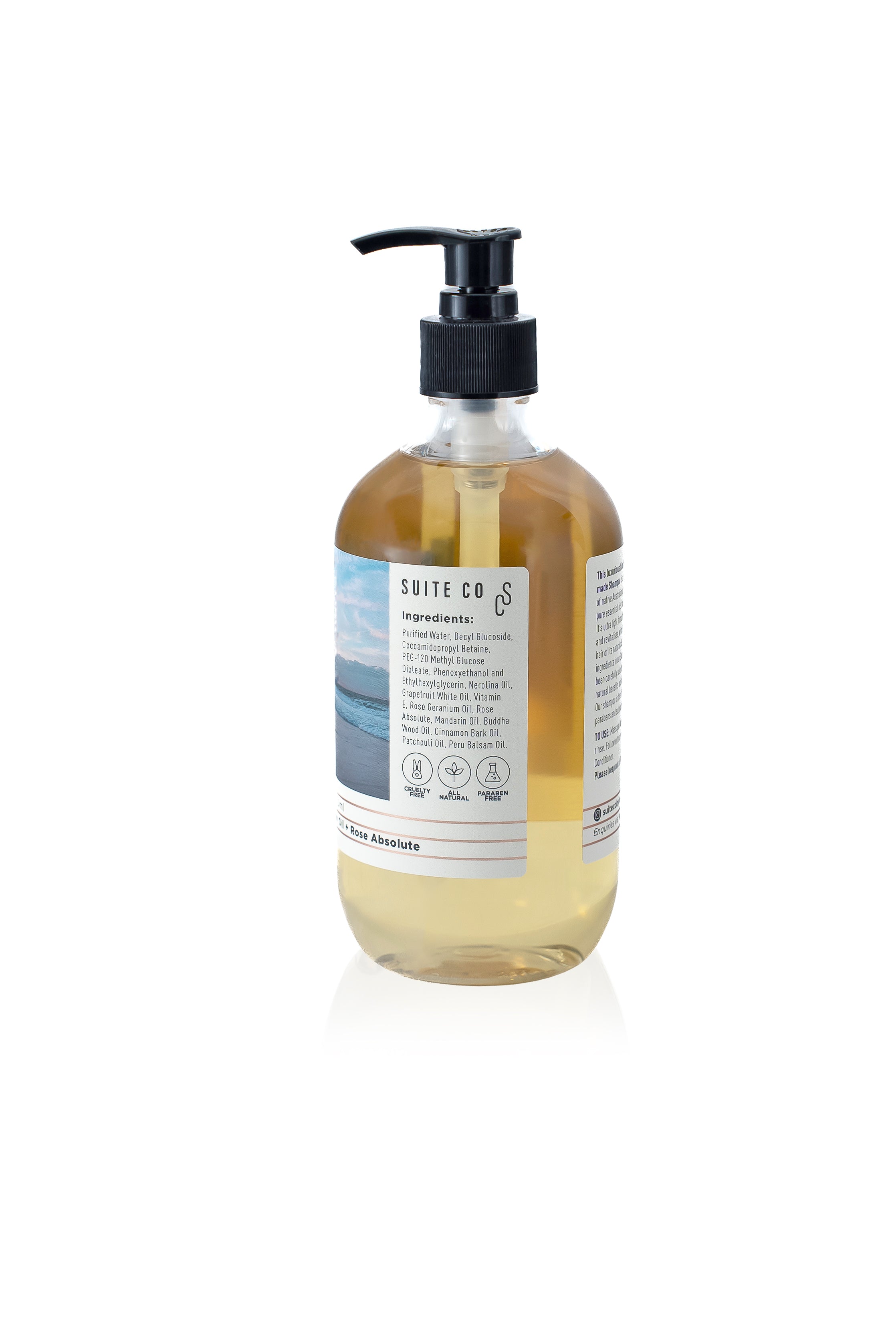 Shampoo - Cinnamon Bark Oil + Rose Absolute - Byron