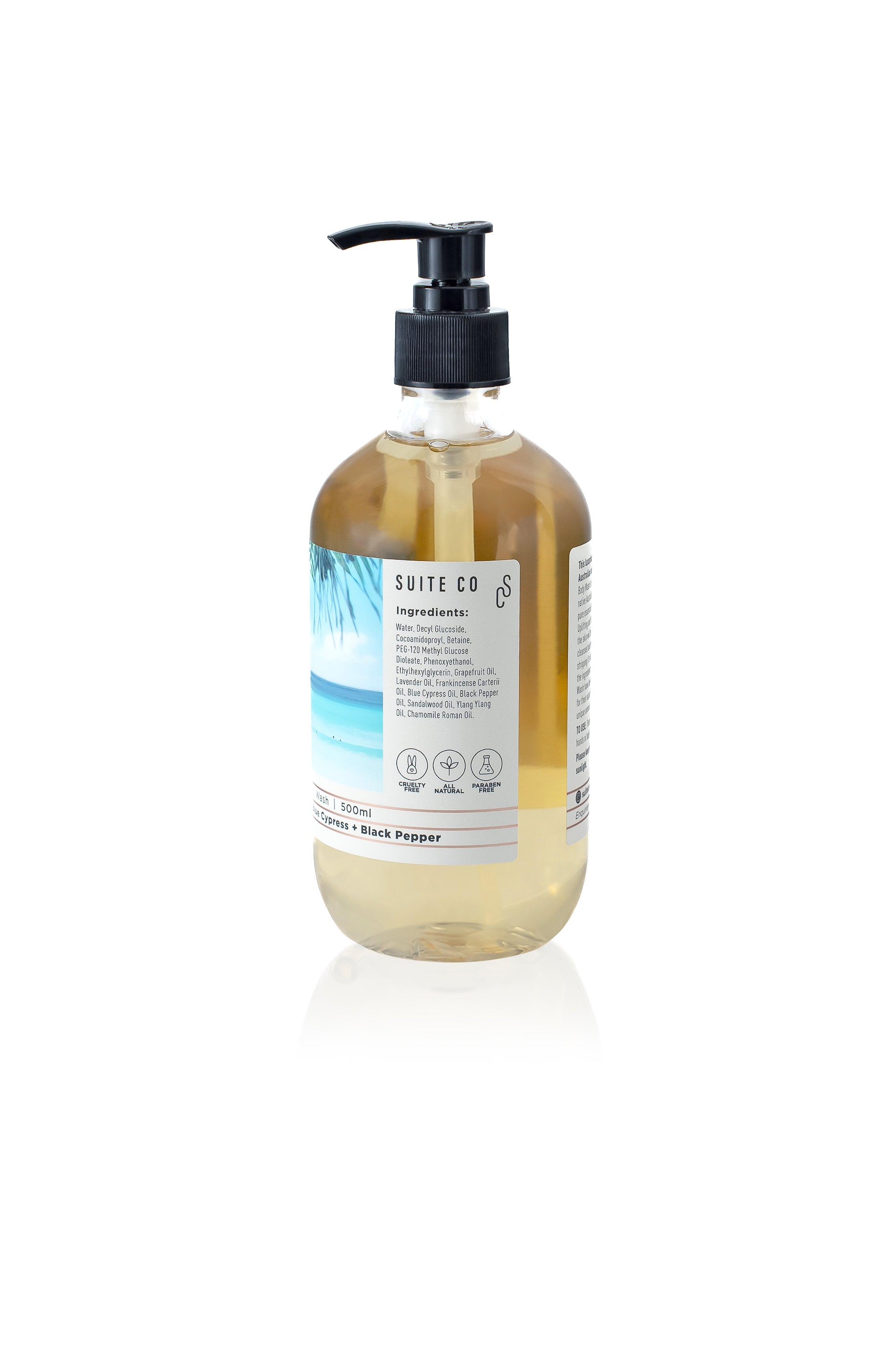 Hand & Body Wash - Australian Blue Cypress + Black Pepper - Byron