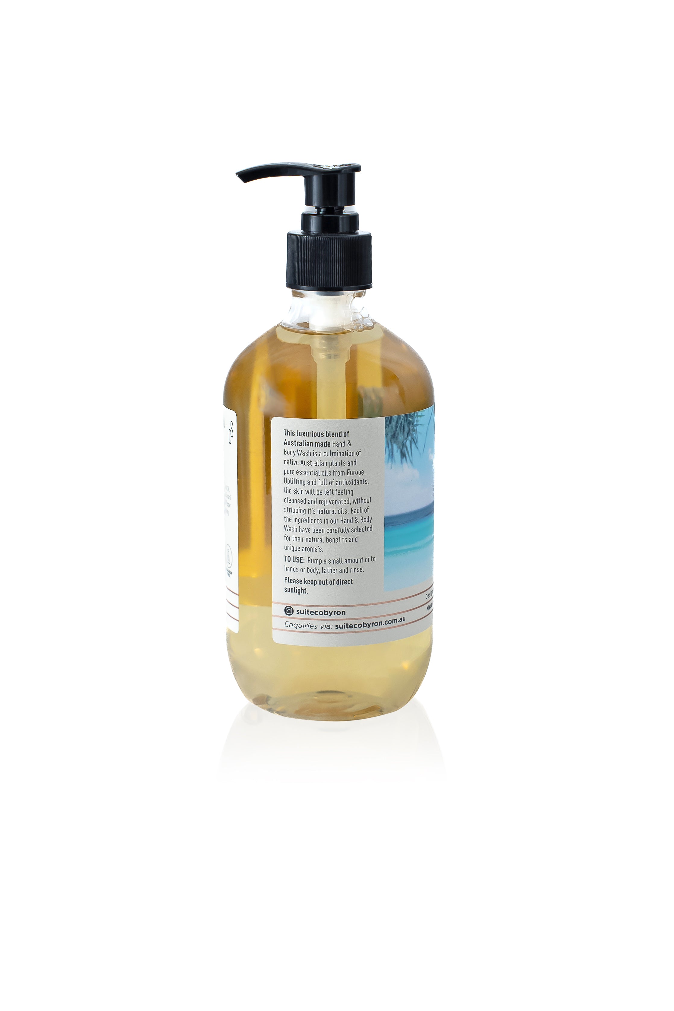 Hand & Body Wash - Australian Blue Cypress + Black Pepper - Byron