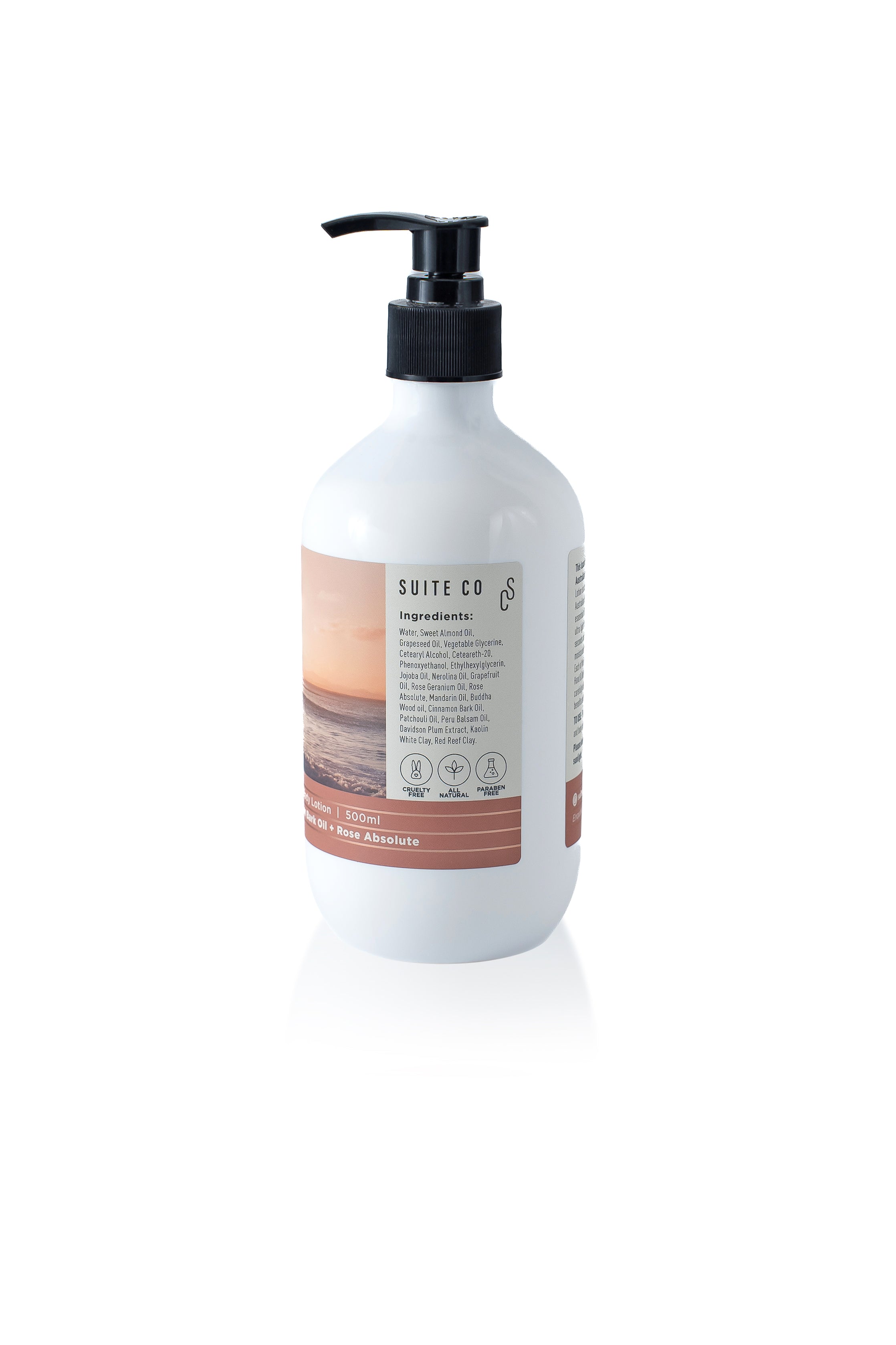 Hand & Body Lotion - Cinnamon Bark Oil + Rose Absolute - Byron