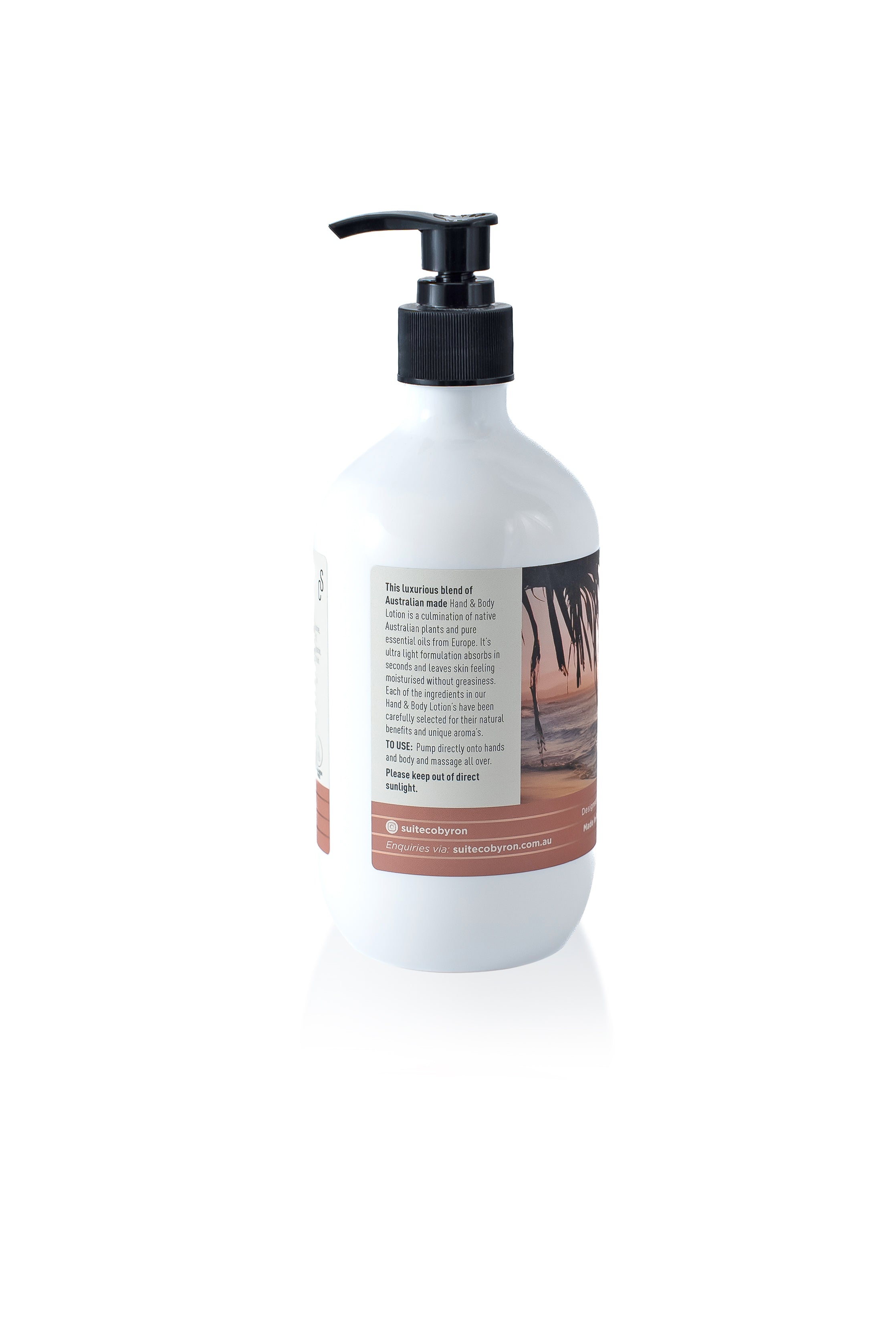Hand & Body Lotion - Cinnamon Bark Oil + Rose Absolute - Byron