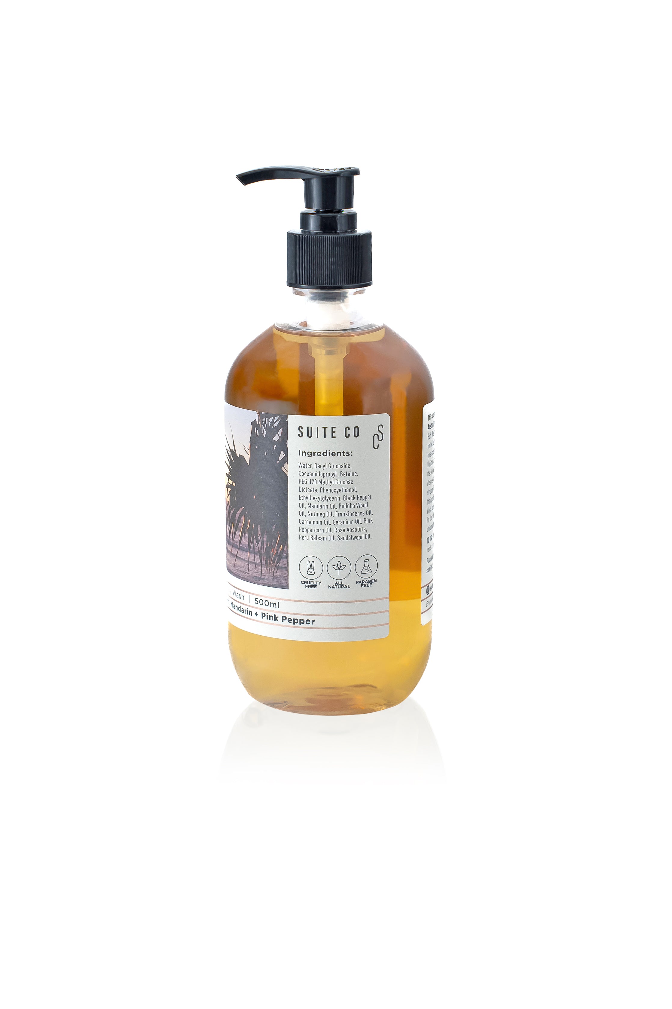 Hand & Body Wash - Cardamom, Mandarin + Pink Pepper - Byron