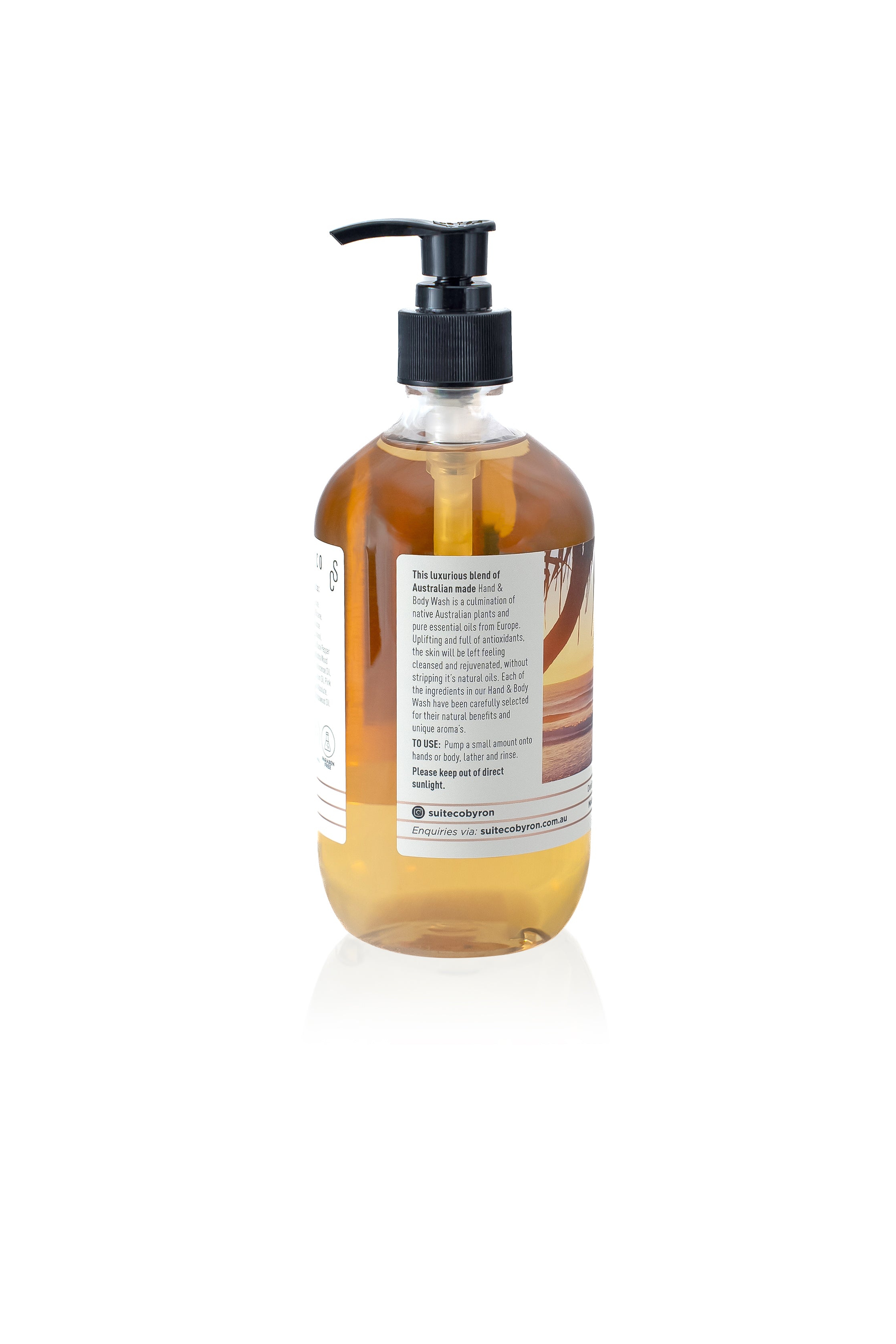 Hand & Body Wash - Cardamom, Mandarin + Pink Pepper - Byron