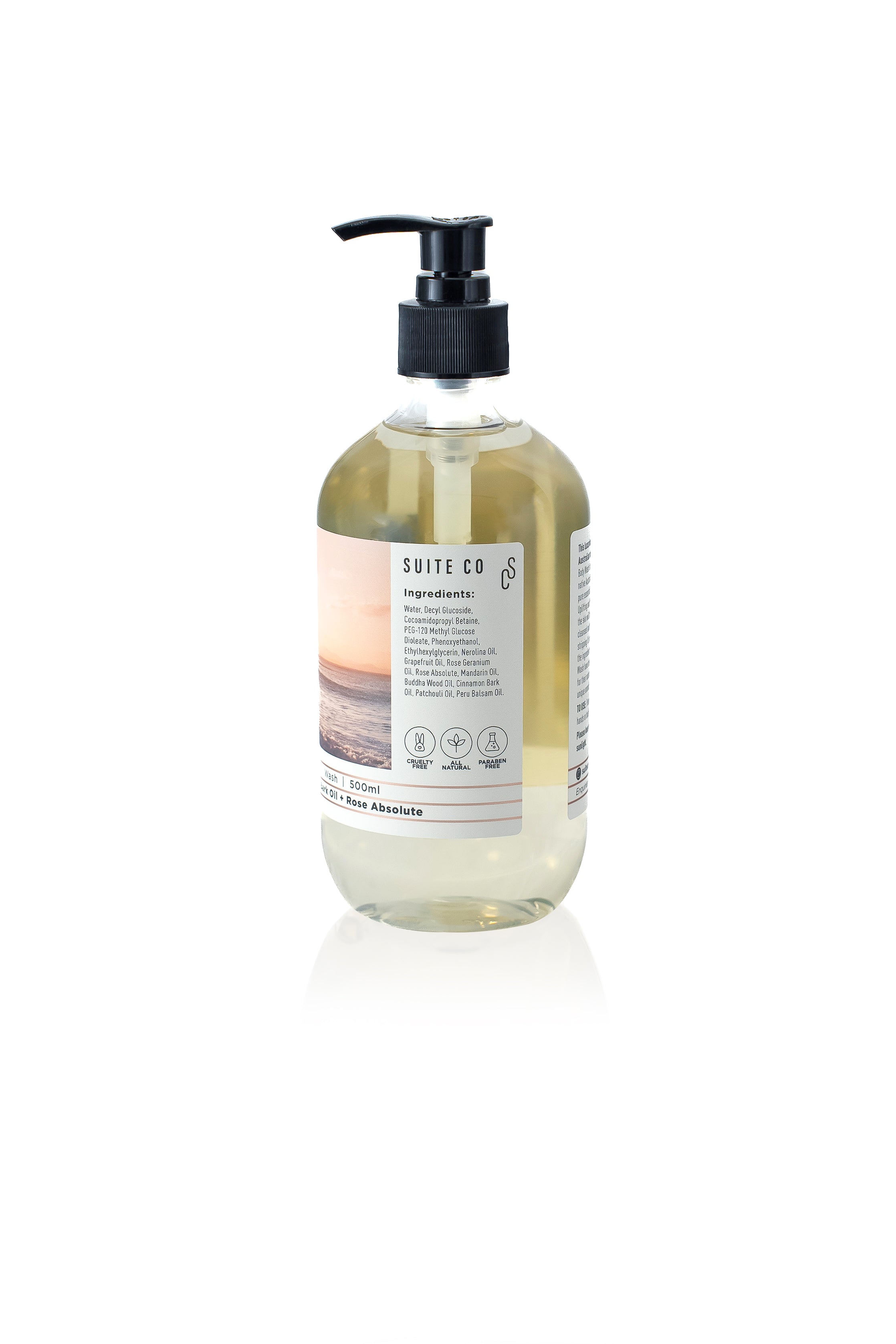 Hand & Body Wash - Cinnamon Bark Oil + Rose Absolute Byron