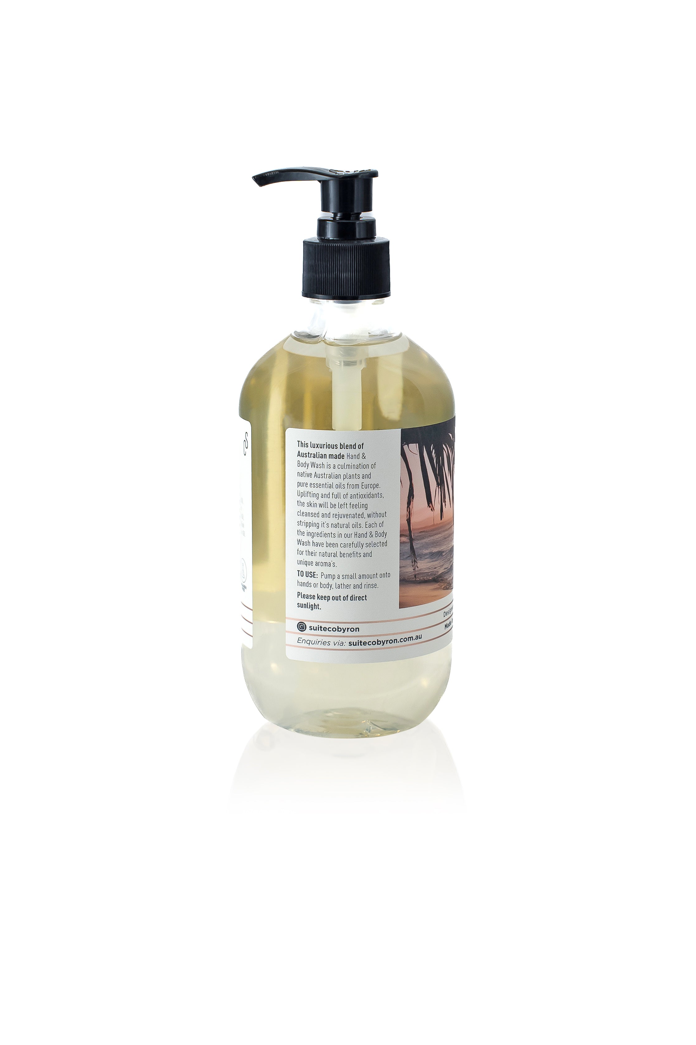 Hand & Body Wash - Cinnamon Bark Oil + Rose Absolute Byron
