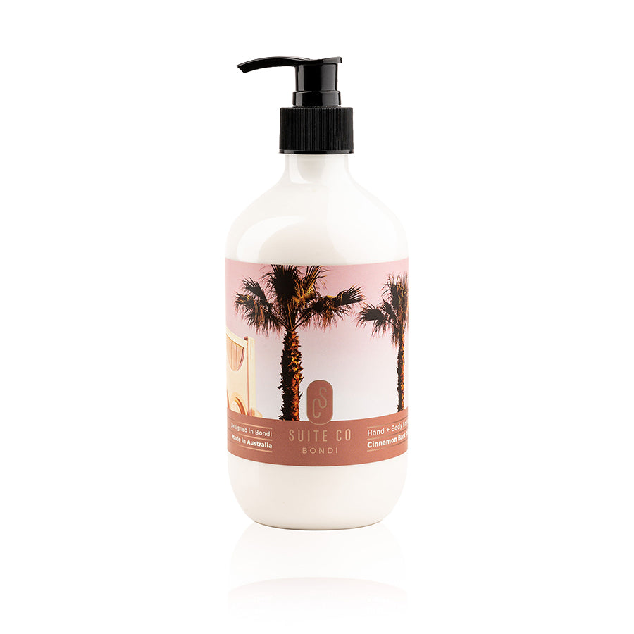 Hand & Body Lotion - Cinnamon Bark Oil + Rose Absolute