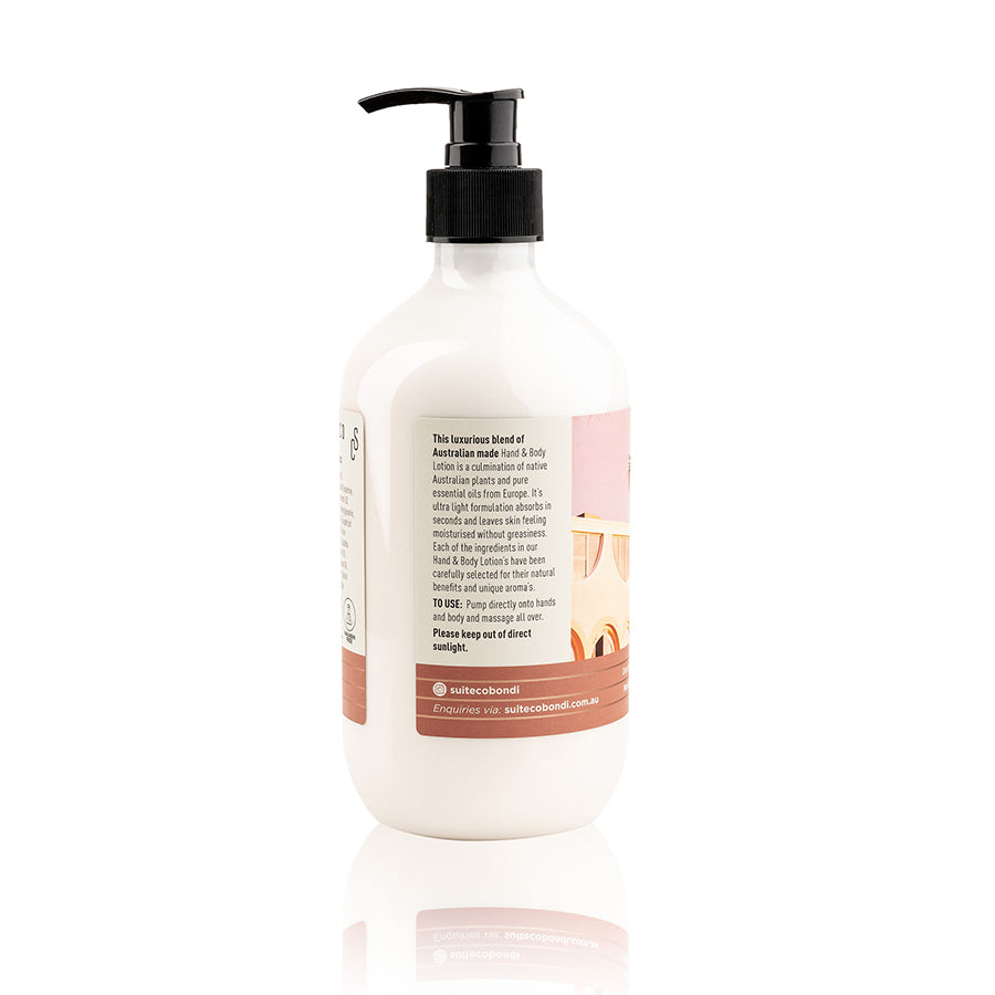 Hand & Body Lotion - Cinnamon Bark Oil + Rose Absolute