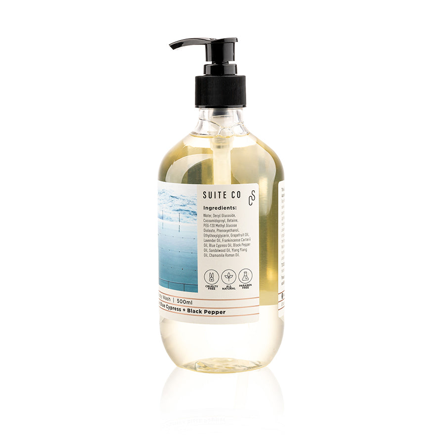 Hand & Body Wash - Australian Blue Cypress + Black Pepper - Icebergs