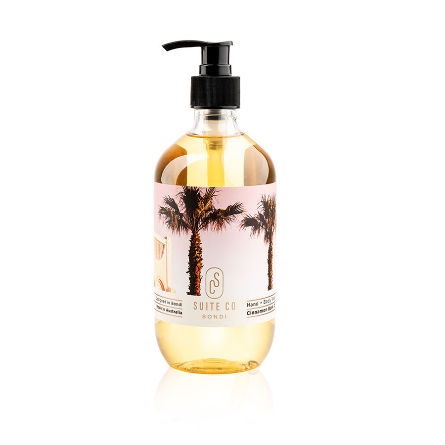 Hand & Body Wash Cinnamon Bark Oil + Rose Absolute