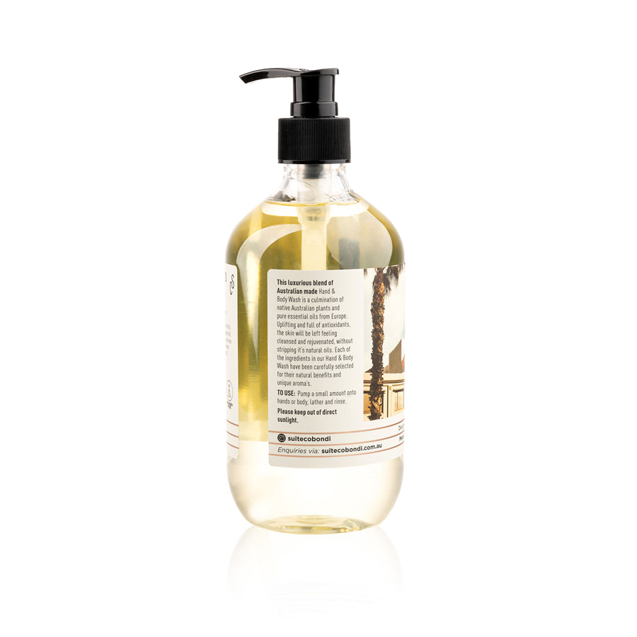 Hand & Body Wash - Grapefruit, Mandarin + Sandalwood side
