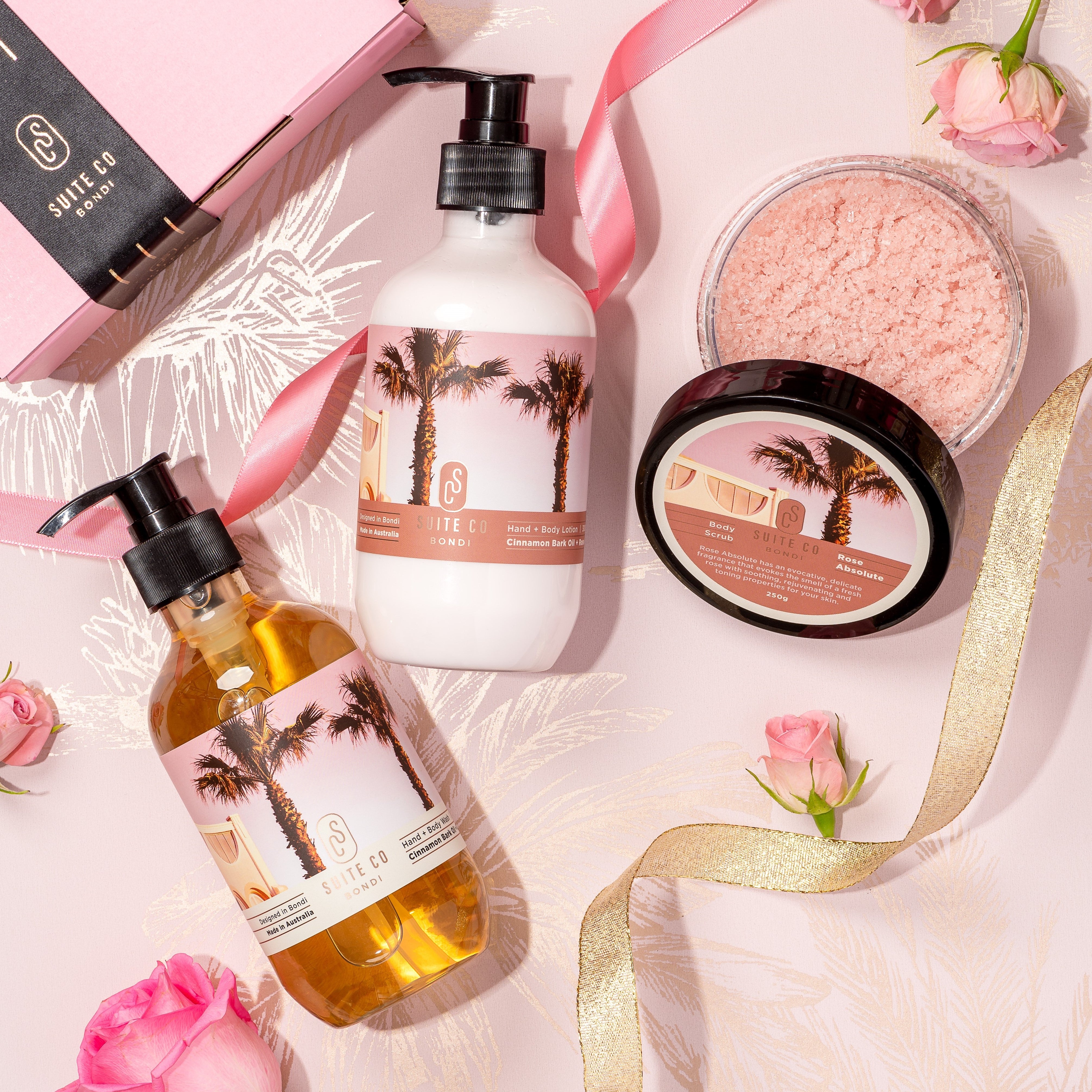 Hand & Body + Salt Scrub Gift Box