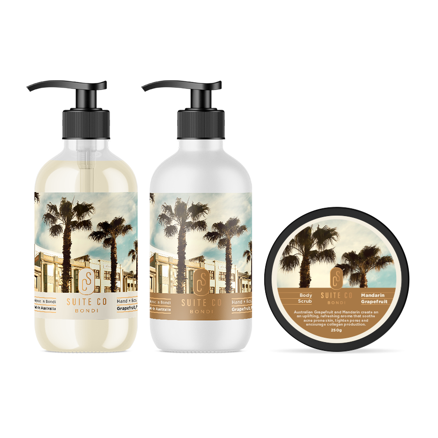 Hand & Body + Salt Scrub Gift Box