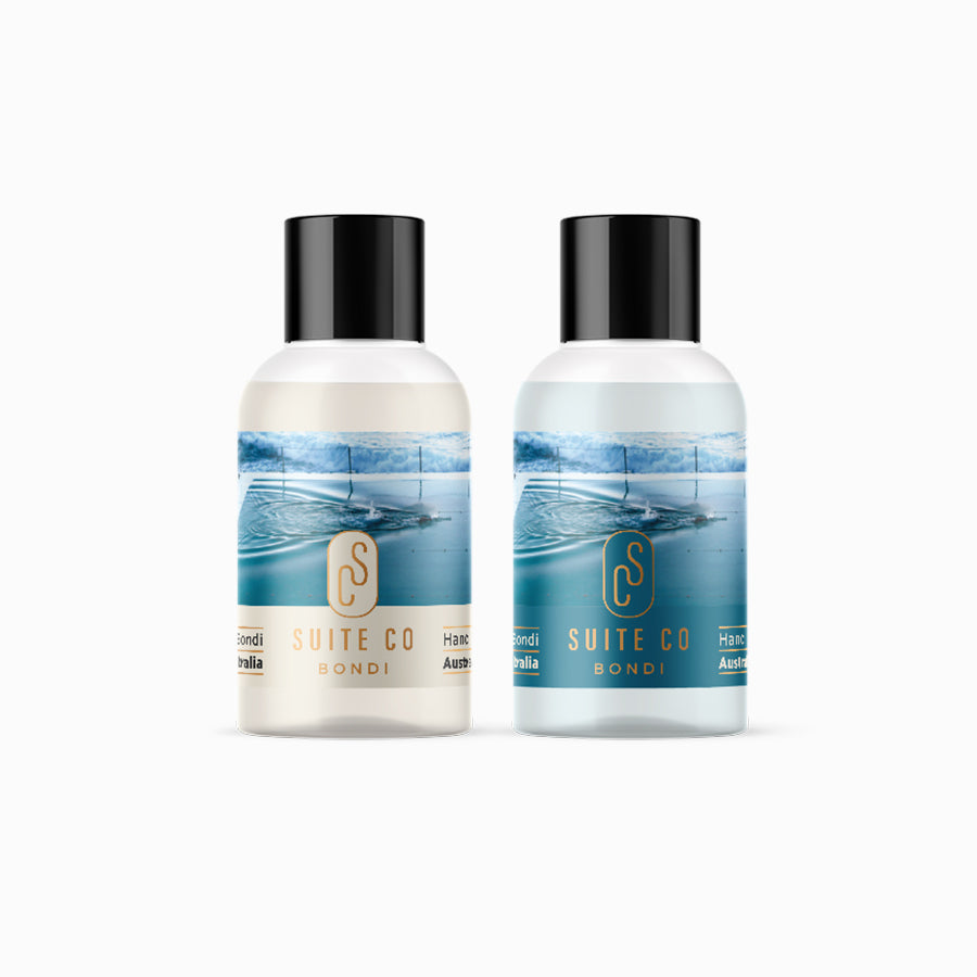 Hand & Body Wash + Lotion Mini Suites - Blue Cypress + Black Pepper