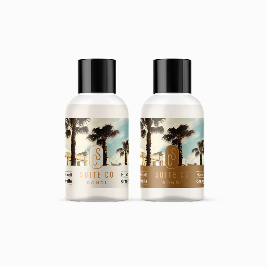 Grapefruit, Mandarin + Sandalwood Mini Suites Twin Pack