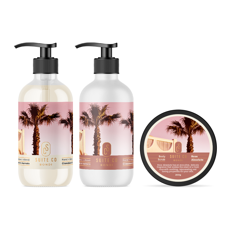 Hand & Body + Salt Scrub Gift Box