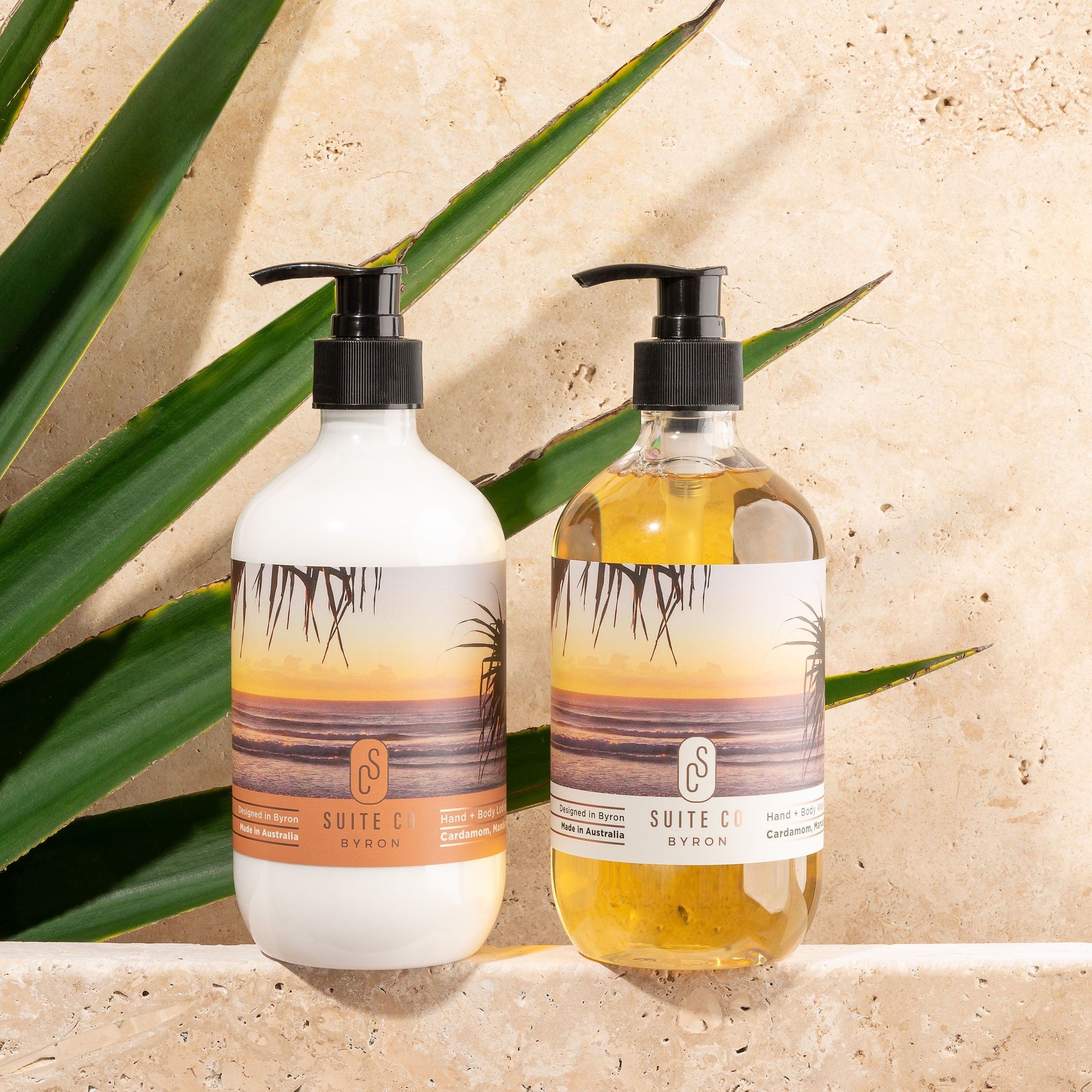 Hand & Body Lotion - Cardamom, Mandarin + Pink Pepper