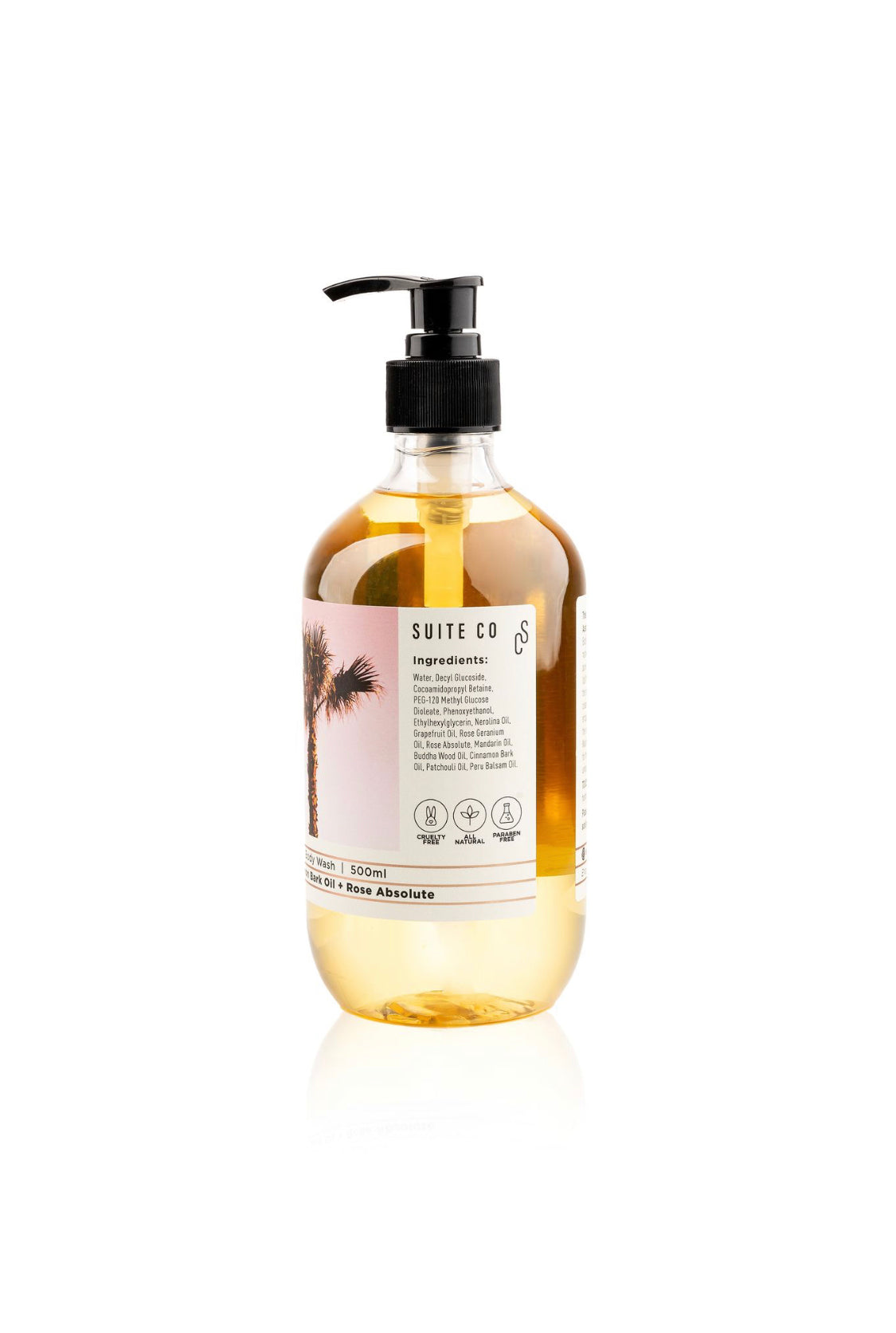 Hand & Body Wash Cinnamon Bark Oil + Rose Absolute
