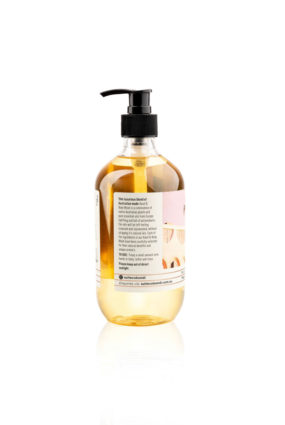 Hand & Body Wash Cinnamon Bark Oil + Rose Absolute
