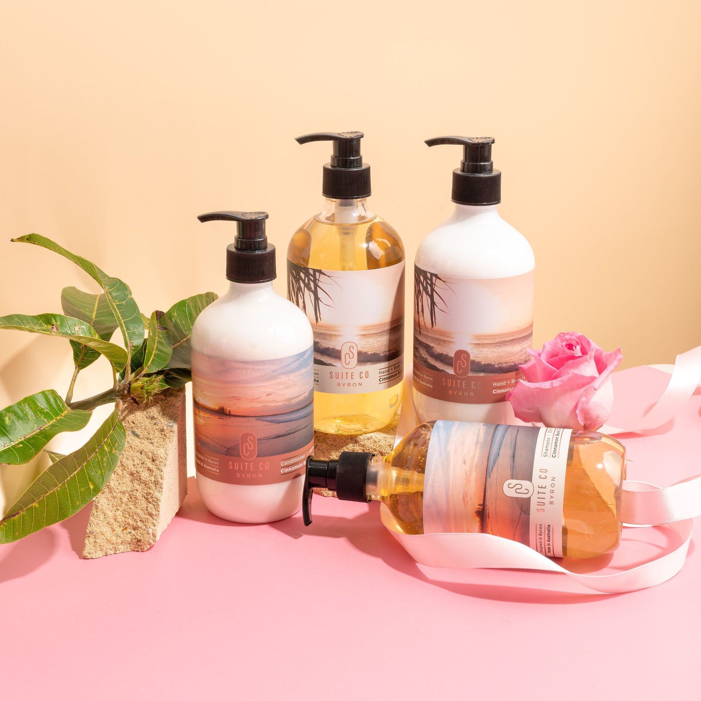 Gift Box - Body Wash, Lotion, Shampoo & Conditioner - Byron Rose